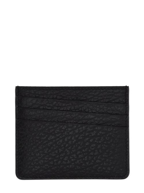 Pebbled-effect asymmetric cardholder Maison Margiela | SA1VX0006P4455T8013